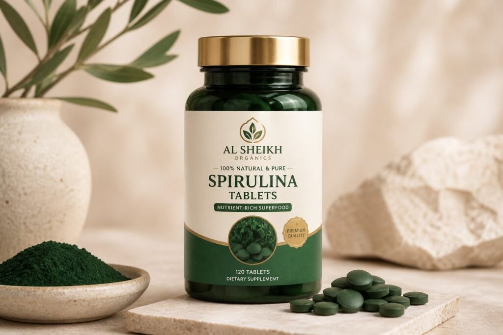 Spirulina Tablets from Al Sheikh Organics